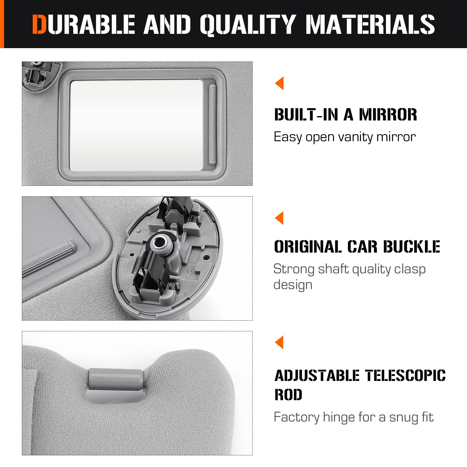 Amazon.com: Sun Visor for 2007-2011 Toyota Camry Without Sunroof Amazon.com: Sun Visor for 2007-2011 Toyota Camry Without Sunroof